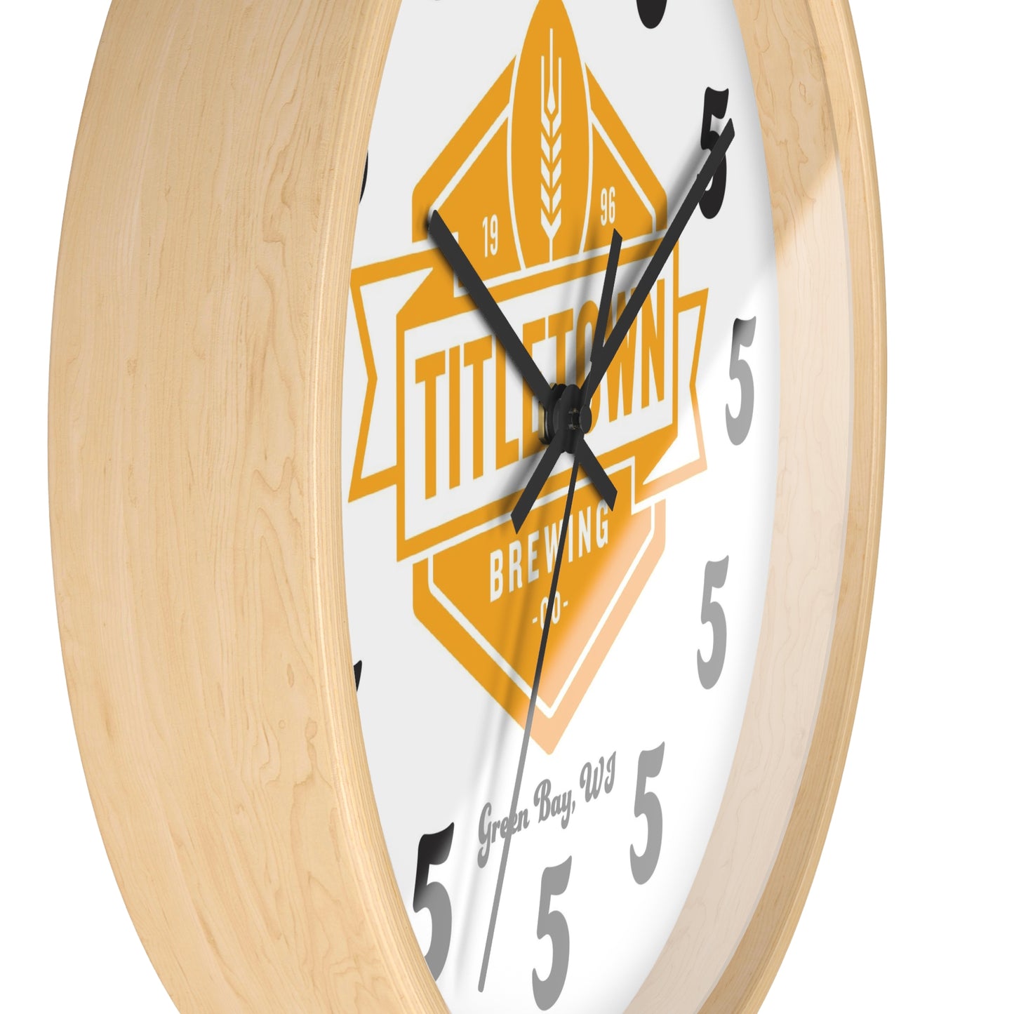 Titletown Brewing Co. 5 O'Clock 10" Wall Clock