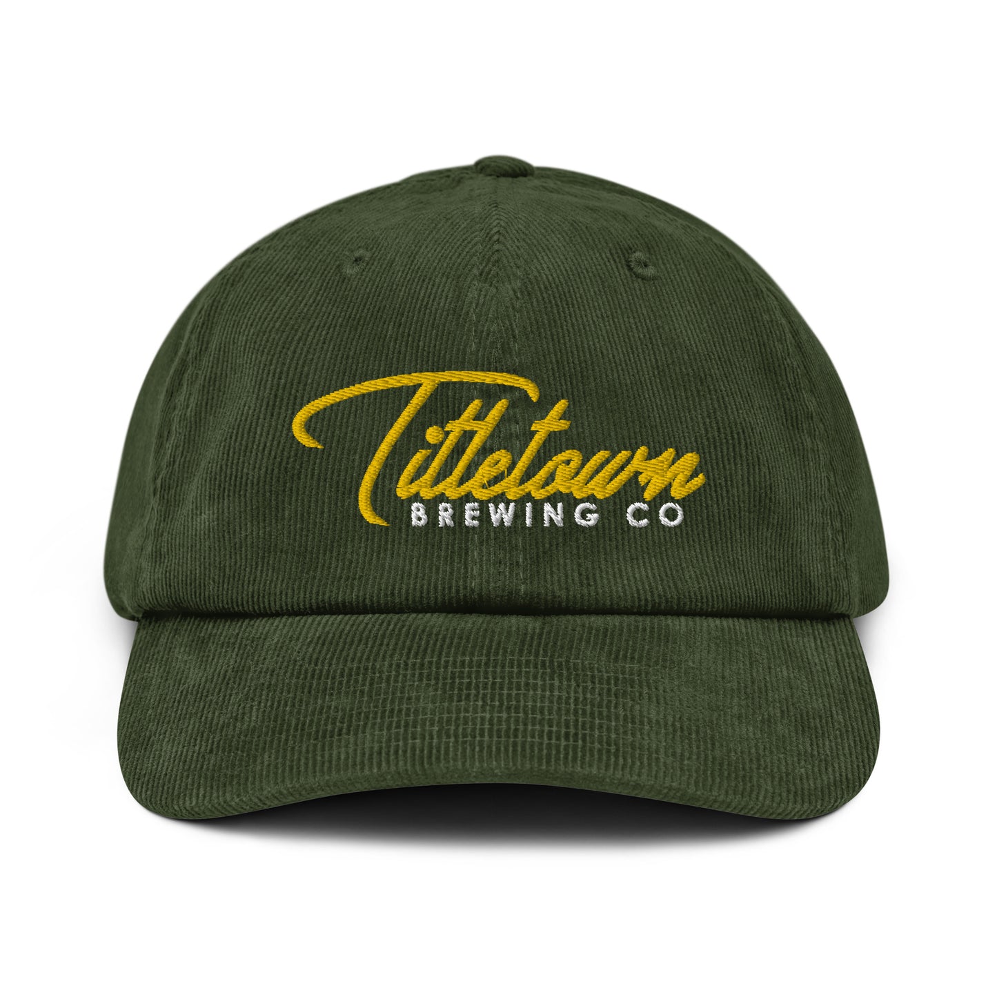 Vintage Titletown Brewing Co. Cursive Corduroy hat