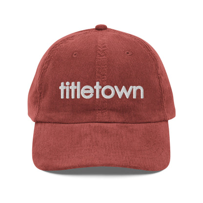 Titletown Brewing Co. titletown Vintage corduroy cap